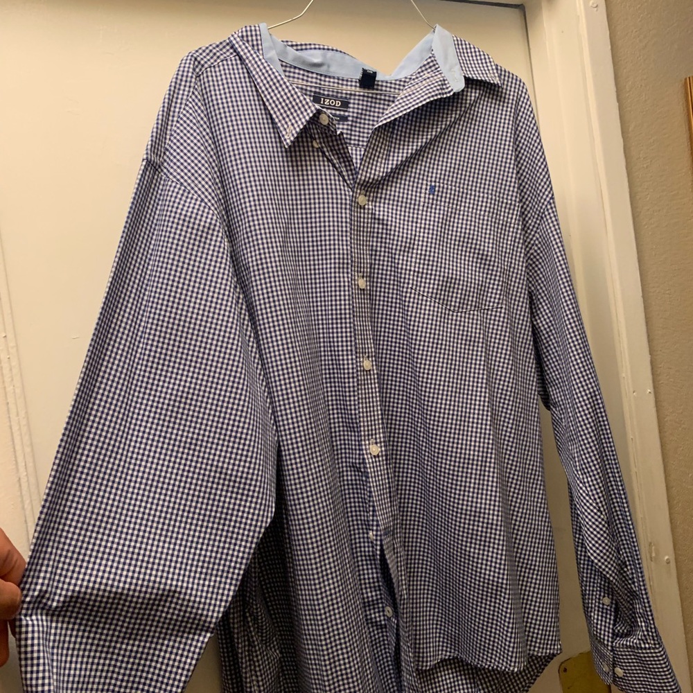 (Never Worn) Izod Long Sleeve Button Up